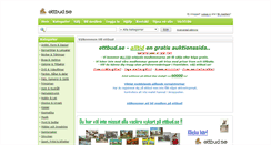 Desktop Screenshot of ettbud.se